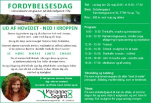 Fordybelsesdag med mindfulness og Marianne Søgård